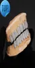 독점 사용자 정의 Moissanite Teeth Grillz iced out Hop 925 Silver 장식 교정기 Real Diamond Bling Tooth Grills For Men 4701446