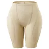 Femmes Shapers Pantalon Abdominal Buttlifting Sous-Vêtements Grande Taille avec Hip Pad Post-partum Body Boxer Sculpting 230327