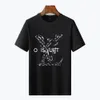 T-shirt da uomo T-shirt slim fit manica corta in cotone traspirante T-shirt top designer di lusso lettere stampa camicie 2023 Primavera Estate High Street casual abbigliamento uomo M-3XL 36