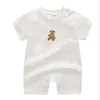 Completi di abbigliamento per bambini Designer Pagliaccetti baby boy girl estate di alta qualità a maniche corte Lusso a maniche lunghe Abiti in cotone 100% 1-2 anni Tute neonato