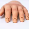 Affichage pratique des ongles Main pratique en silicone avec affichage flexible de réglage des doigts avec support 230325