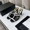 2023 Sandali Fashion Channel Scarpe con plateau impermeabili leggere da donna Rainy Sand Beach Student sandali casual jhB