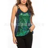 Canotte Canottiere Sexy Canotta con paillettes Top Donna Scollo a V Senza maniche Solido senza spalline Canotte Lucido Clubwear Ragazze Magliette Gilet estivo Donna 230327