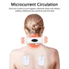 Massager Neck Pillowws Masseur électrique pour le cou Pulse Back 6 Modes Contrôle de la puissance Infrarouge lointain Chauffage Outil de soulagement de la douleur Soins de santé Machine de relaxation 230327