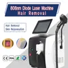 Profissional 755 808 1064 Máquina de remoção de cabelo a laser Diodo comprimento de onda tripla Todo