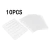 10pcs 42 Pockets Monety Album Kolekcja strony PVC Przezroczyste wewnątrz strony 250 x 200 mm luzu liść 230327