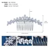 Headpieces Flower Girls Hair Comb Headpiece Luxurious Styling Tool Accessories For Birthday Stage Party Show Dress Up