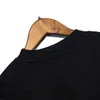 Men's T-Shirts 2023 New Men's and Women's t Shirt Fashion Design Brand Present'scorrect Version of High Street Loose Round Neck Short Sleeve Cross Mirror Ip54