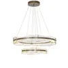 Anhängerlampen moderne Luminaria pendente Hanglamp Crystal Wohnzimmer Restaurant Deco Chambre Hanging Decke