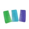 Solid Color Anti-Static Massage Hair Combs Borstar Färgglada frisörskam Hårborste för Women Girls Hair Styling Tool 318