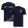 Scuderia Alpha Tauri t-shirt Polo Yuki Tsunoda Pierre Gasly2023 formule 1 vêtements de ventilateur de voiture PolyesterQ087