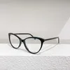 2024 Luxusdesigner von Luxusdesigner neuer Männer- und Frauen -Sonnenbrille von Fashion Cat's Eye Myopia Optical Bream Tide Letter Teller kann mit dem Ausstattung