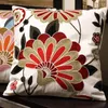 Pillow /Decorative American Idyllic Embroidery Small Fresh Thickened Cotton Covers For Bedside Living Room/Decorative