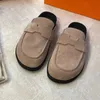 Womens New Muller Baotou Bucken 슬리퍼 패션 여성 플랫 샌들 다목적 컴포트 홈 슬리퍼 Oversized Womens Shoes 35-42 Size