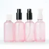 Bottiglie di stoccaggio 5-100 ml Flacone contagocce vuoto Olio essenziale rosa Vetro Liquido Goccia marrone Per pipetta da massaggio Riutilizzabile