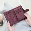 Brieftaschen Frauen Brieftaschen und Geldbörsen Pu Leder Brieftasche Weibliche Kurze Haspe Geldbörse Kleine Feste Münze Karte Halter 2021 Neue Carteras dropshipping G230327