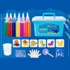 Intelligens Toys Magic Water Elf Diy Sea Life Creating Toys Sensory Toy Set Kids Birthday Present For Party Favors Bag Filler Cartoon 230327