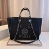 50% de réduction sur les sacs à main classiques de luxe pour femmes Beach Pearl Canvas Brodé Chain Packs Bag Small Large Pack GVIU