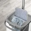 Mops dweil met emmer Home Reiniging en bestel huishouden gemakkelijk om vloer trapezers af te tappen met afvoerbems zelf-squeezer dweil naar wasmachine 230327