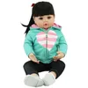 Dolls Bebe Reborn Toddler Baby Full Body Silicone Water Proof Bath Toy Lifelike Gift met Pearl Bottle 230327