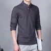 Etnik Giyim Çin Moda Pamuk Keten Üstü Erkekler İçin Hanfu Geleneksel Tai Chi Üniforma Uzun Kollu Gömlek
