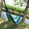 Ander huis buiten single canvas hangmat huishouden binnen balkon hangstoel swing anti -rollover camping voor kinderen en volwassen