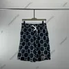 Heren shorts mannen vrouwen ontwerper korte broek zijkant lintletter borduurbroek lente zomer zwart blauw groen groen kaki m-2xl