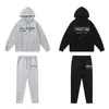 Men's T Shirts 2023 Brand TRAPSTAR Printed Sportswear Men 16 Colors Warm Two Pieces Set Loose Hoodie Sweatshirt Pants Tidal flow design 662ess