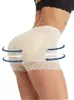 Womens Shapers Butt Lifter Shaping Panties Underwear Padded Push Up Hip Pad Filling Booster Briefs 230327