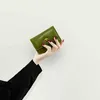 Wallets 2022 New Short Wallet Small Female Design Simple Zero Wallet Advanced Korean Versatile Card Bag Handbag G230327