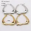 Hoop Earrings 2023 Exaggerated Large 11g Women's Fashion Year Gift Birthday Stainless Steel Material LH1096