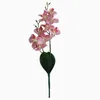 Fleurs décoratives soie papillon orchidée Phalaenopsis fleur artificielle bureau décor à la maison mariage branche faux Festival décoration