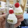Hoop Earrings A For Women Bulk Wool Letter Cute Soft Hat Valentine's Day Girlfriend Autumn And Winter