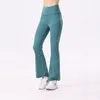 LUU Leggings da donna Tuta di design Vita Pantaloni da yoga Elevata elasticità Slim Skinny Brushed Nude Sport Fitness Quick Dry Flare Pants joggers running spandex