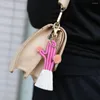 Kreki ręcznie robione wisiorek Tassel Bohemian Cotton Line Creative Cactus Blakin Bag Var Charm