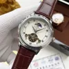 2023 nouvelle marque originale hommes d'affaires paneraiss montre classique boîtier rond montre mécanique montre-bracelet horloge - une montre recommandée pour décontracté a14
