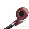 Smoking Pipes Classic models of long rod heart-shaped resin pipe vintage creative wooden long pipe wholesale
