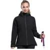 Chaquetas de caza para exteriores, chaqueta de lana para hombres y mujeres, chaqueta de concha suave, transpirable, con capucha, impermeable, a prueba de viento, cortavientos para montañismo