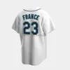 New 44 Julio Rodriguez Castillo 2023 All-Star Baseball Jersey Ty França Eugenio Suarez Adam Frazier J.P. Crawford Ken Griffey Jr. Cal Raleigh MITCH HANIGER Luis Castillo