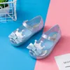 Sandaler Mini DD Barn söta sandaler Beach Shoes New Girl Jelly Sandaler Crown Summer Soft Sandals Toddler Shoes DD001 W0327