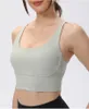 ll Reggiseno sportivo da donna Top Cew Neck Fintness Ribber Tank Vest Skinfriendly Workout Breathble Crisscross Quick Dry Top Donna LL575