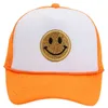 Designer Baseball Hat Smil Geborduurde Fashion Street Colors Trucker Cap Hoge kwaliteit katoenen pet voor heren dames