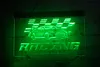 LS2729 LEVAS LED LUZES DE TRANSPORTE SIGN Racing Auto Club 3D Gravura Grátis Design Free Wholesale Retail