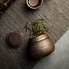 Outra organização de armazenamento doméstico Luwu Small Size Ceramic Tea Carmisters Vintage Jars for Storage 230327