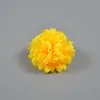 20pcs Fleurs artificielles Chrysanthemum Heads Marigold Flower Heads for Home Wedding Banquet Decor