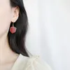 Dangle Earrings & Chandelier Japanese Summer Sweet Peach Earring Acrylic For Women 2023 Girl Fruit Earings Kolczyki JewelryDangle Kirs22