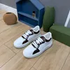 2023 Time Out Sneakers مقشور من الجلد أحذية غير رسمية أخضر أبيض وردي