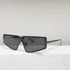 High quality New luxury designer B personality hip-hop female ins fashionable metal cat's eye sunglasses male BB0192