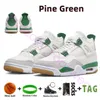 2023 Jumpman 4 High OG 4S Баскетбольная обувь Мужчина Женщины зеленая грязная комната