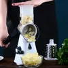 Fruit Vegetable Tools 3 In 1 Vegetable Mandoline Slicer Swift Rotary Drum Grater Nut Shredder Veggie Cutter Peeler Spiralizer Cheese Chopper 230328